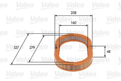 Air Filter VALEO 585722