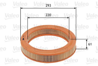 Air Filter VALEO 585727