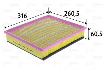 Air Filter VALEO 585783