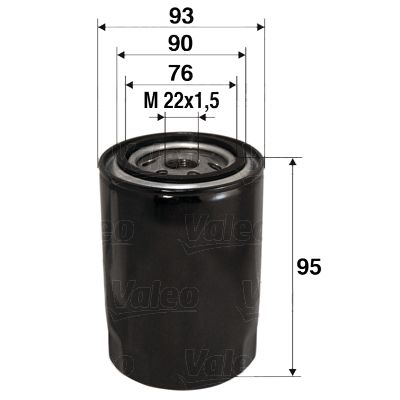 VALEO 586006 Oil Filter