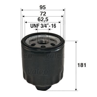 VALEO 586056 Oil Filter