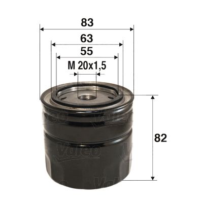 VALEO 586060 Oil Filter