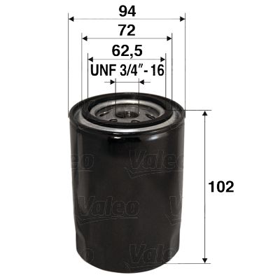VALEO 586066 Oil Filter