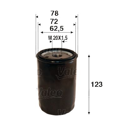 VALEO 586109 Oil Filter