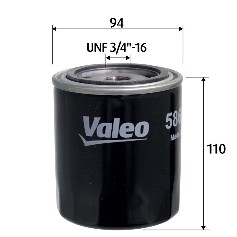 VALEO 586134 Oil Filter