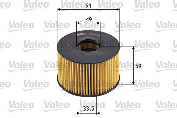 VALEO 586513 Oil Filter