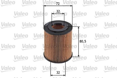 Oil Filter VALEO 586551