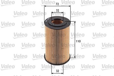 Oil Filter VALEO 586565
