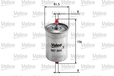 Fuel Filter VALEO 587004
