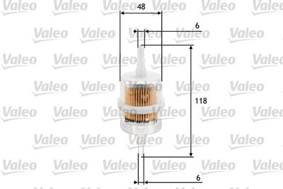 Fuel Filter VALEO 587005
