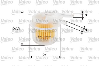 Fuel Filter VALEO 587017