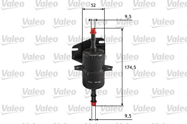 VALEO 587018 Fuel Filter