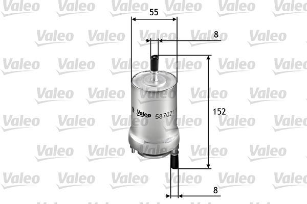 VALEO 587021 Fuel Filter