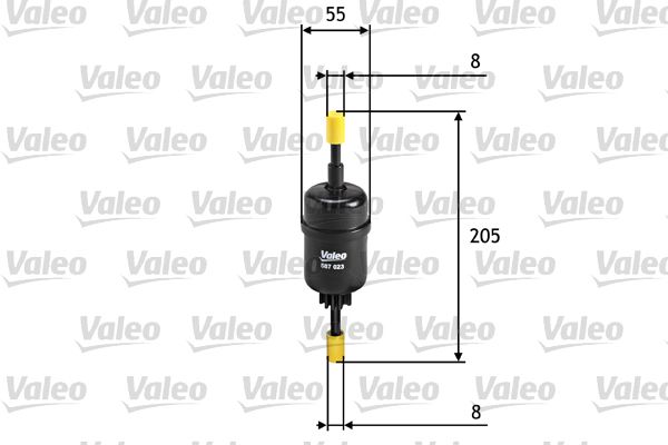 VALEO 587023 Fuel Filter