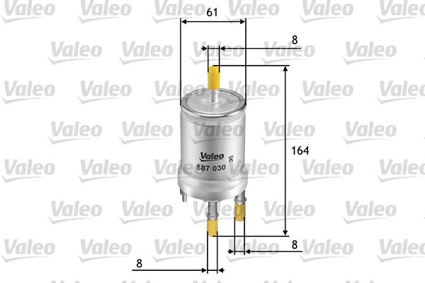 VALEO 587030 Fuel Filter