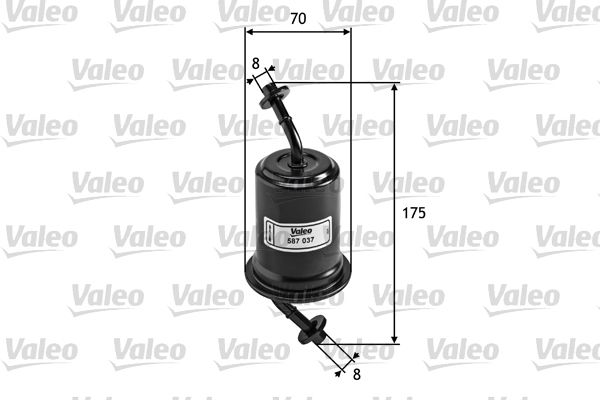 VALEO 587037 Fuel Filter