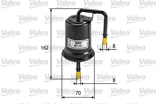 VALEO 587041 Fuel Filter