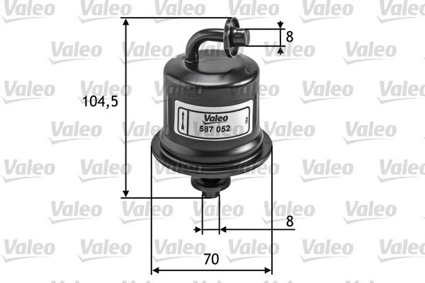 VALEO 587052 Fuel Filter