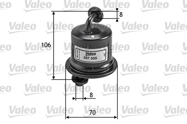VALEO 587055 Fuel Filter