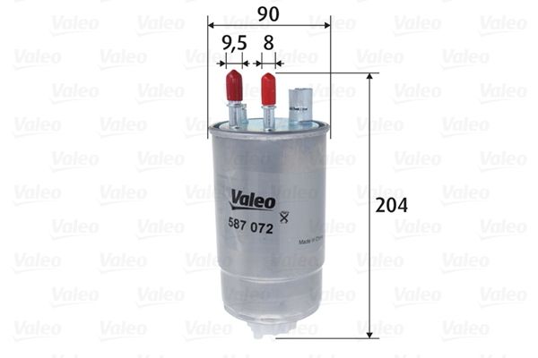 VALEO 587072 Fuel Filter