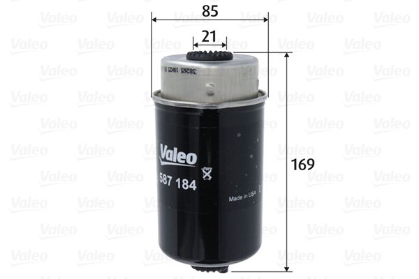 VALEO 587184 Fuel Filter