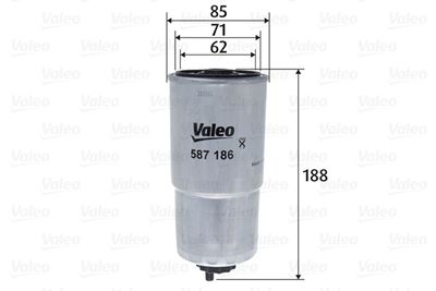 Fuel Filter VALEO 587186
