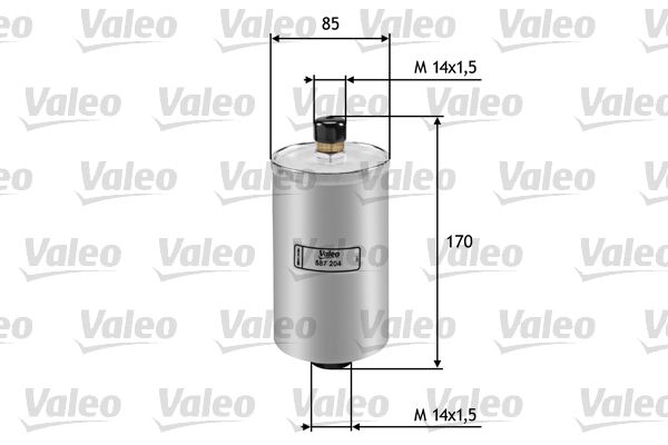 VALEO 587204 Fuel Filter