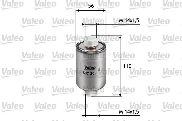 VALEO 587209 Fuel Filter