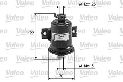 Fuel Filter VALEO 587213