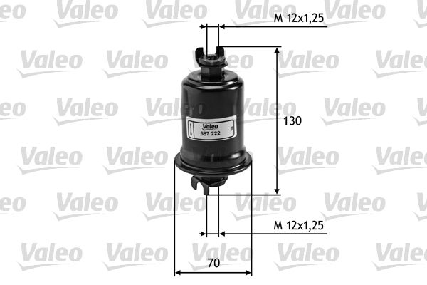 VALEO 587222 Fuel Filter