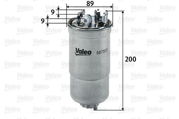 VALEO 587500 Fuel Filter