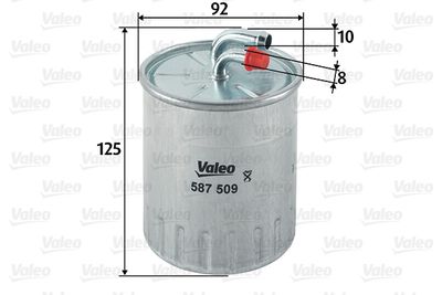 Fuel Filter VALEO 587509