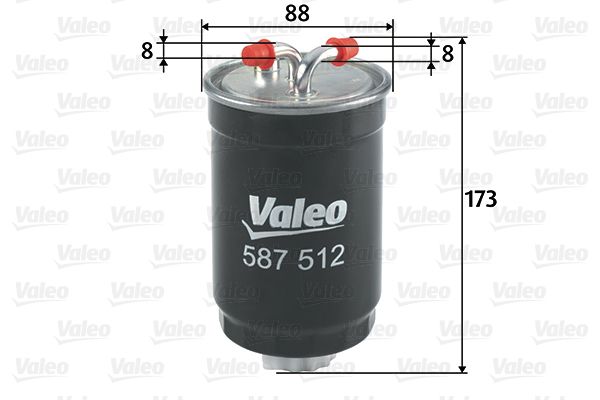 VALEO 587512 Fuel Filter