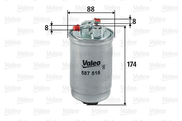 VALEO 587516 Fuel Filter