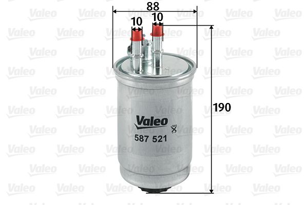 VALEO 587521 Fuel Filter