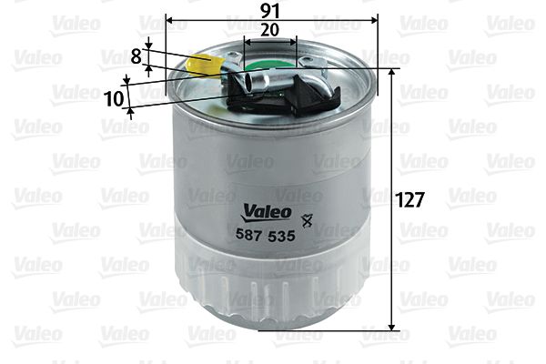 VALEO 587535 Fuel Filter