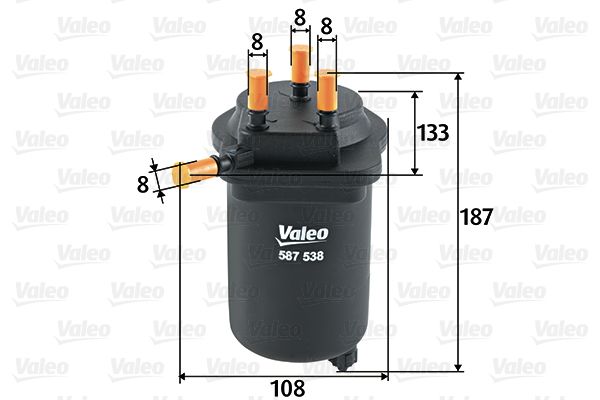 VALEO 587538 Fuel Filter