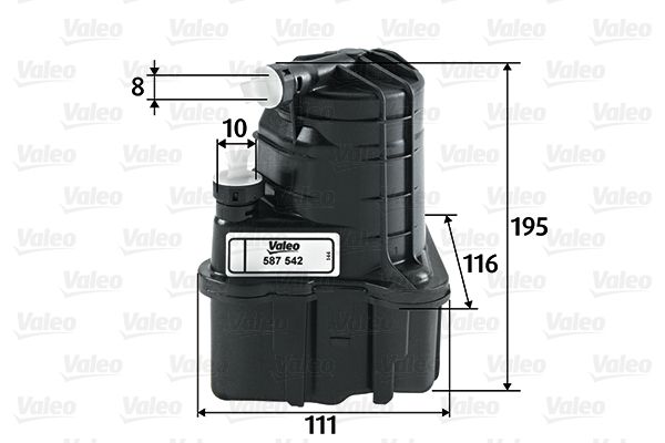 VALEO 587542 Fuel Filter