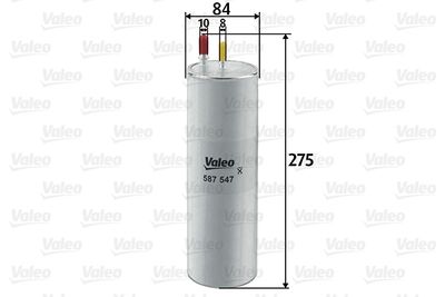 Fuel Filter VALEO 587547