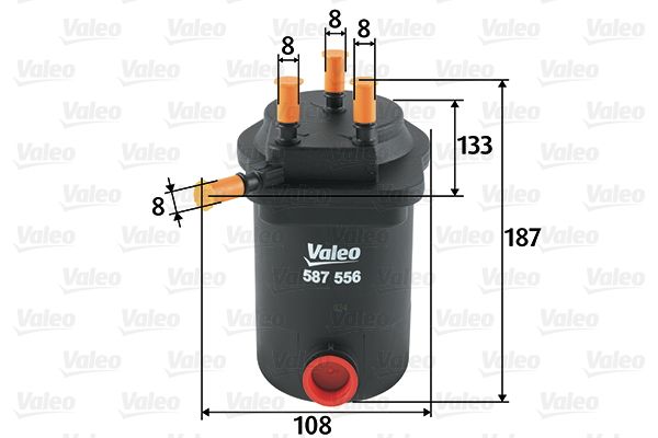 VALEO 587556 Fuel Filter