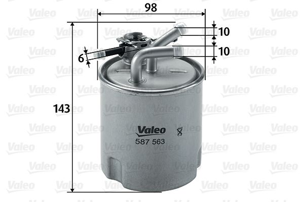 VALEO 587563 Fuel Filter