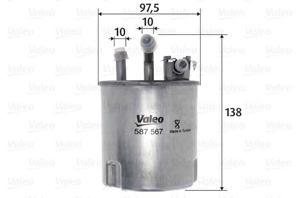 VALEO 587567 Fuel Filter