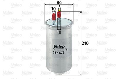 Fuel Filter VALEO 587575