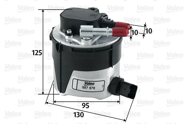 VALEO 587578 Fuel Filter