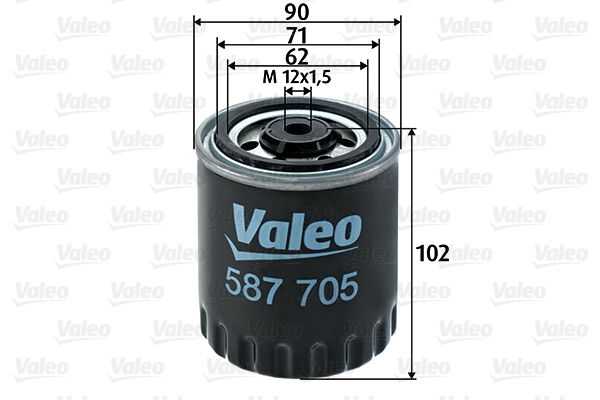 VALEO 587705 Fuel Filter