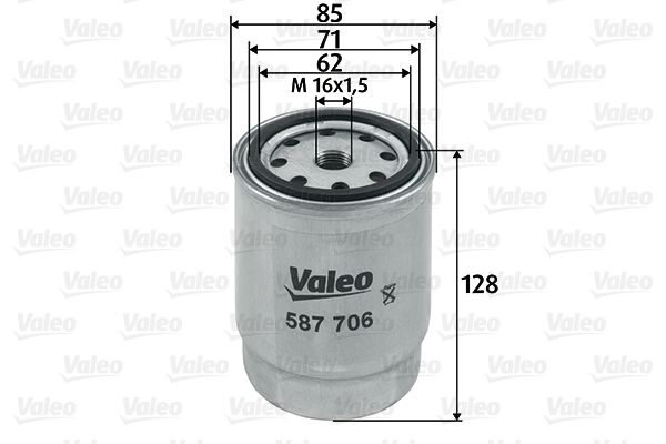 VALEO 587706 Fuel Filter