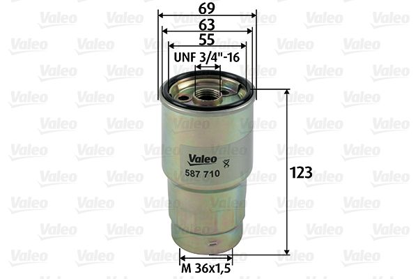 VALEO 587710 Fuel Filter