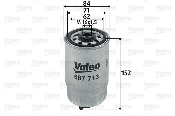 VALEO 587713 Fuel Filter
