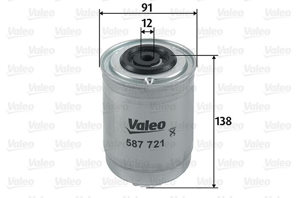 VALEO 587721 Fuel Filter
