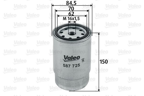 VALEO 587725 Fuel Filter